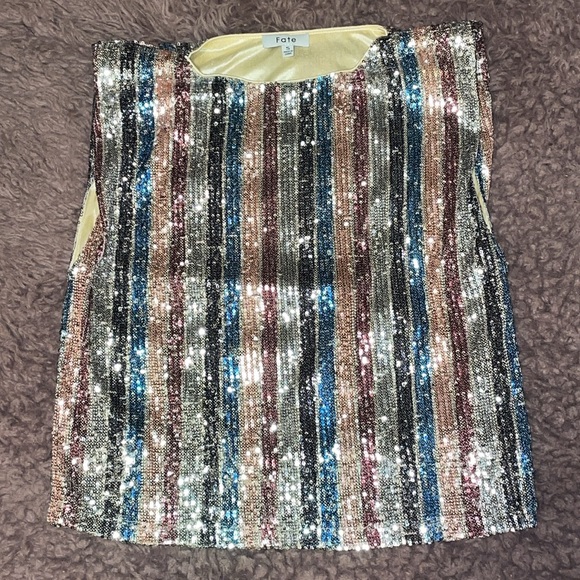 Fate Disco sequin Top - Picture 7 of 7